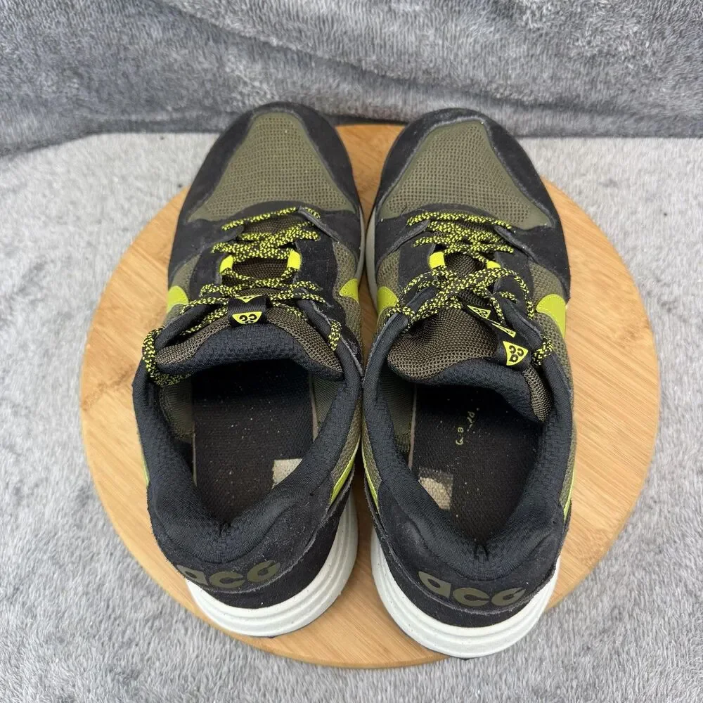 Nike ACG Lowcate Shoes Mens Size 10.5 Black Trail Running Hiking DM8019-300